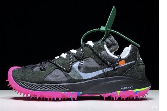 Terra O-W Nike CD8179-001 Zoom Kiger 5 Black x 1218